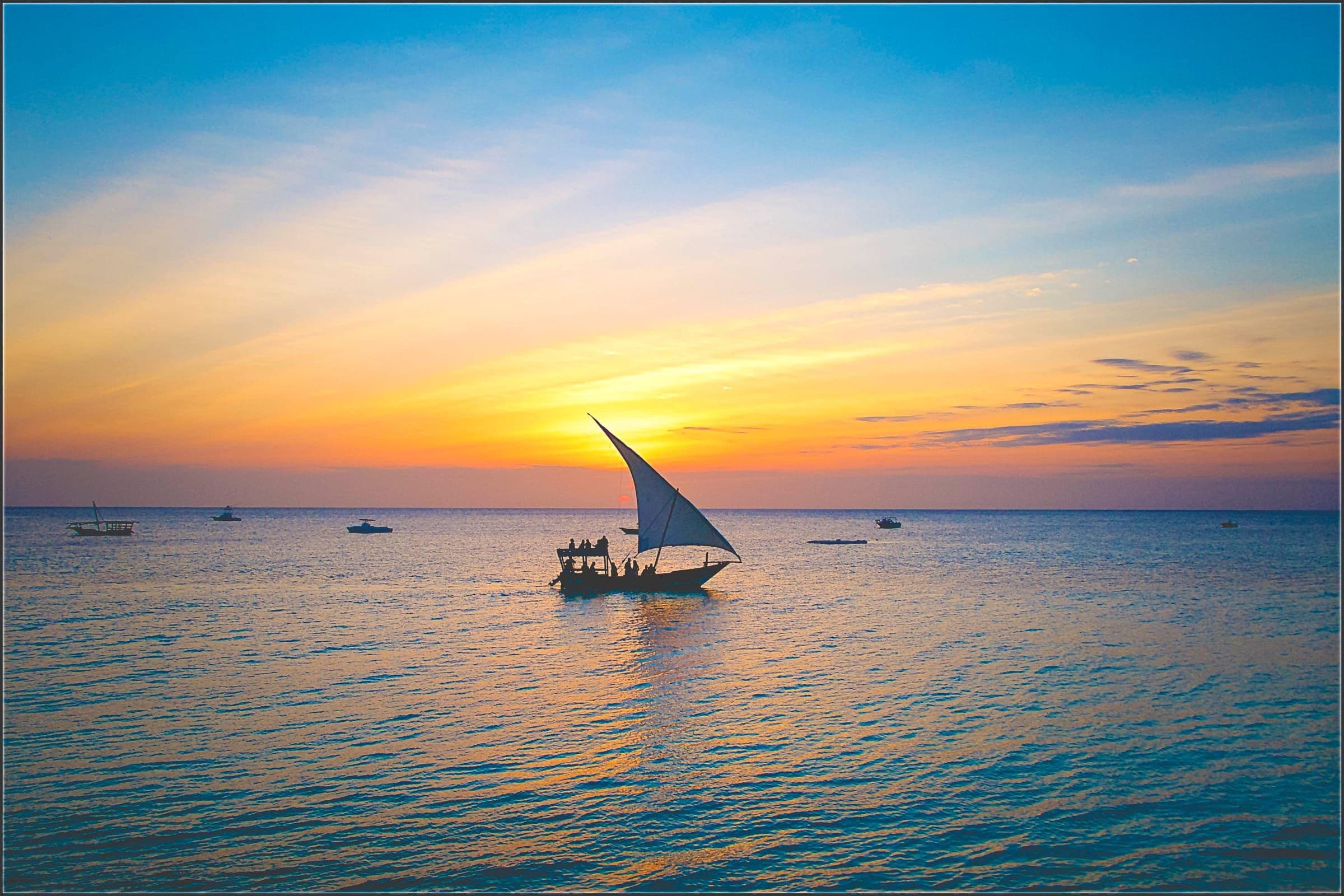 Dhow Sunset Zanzibar