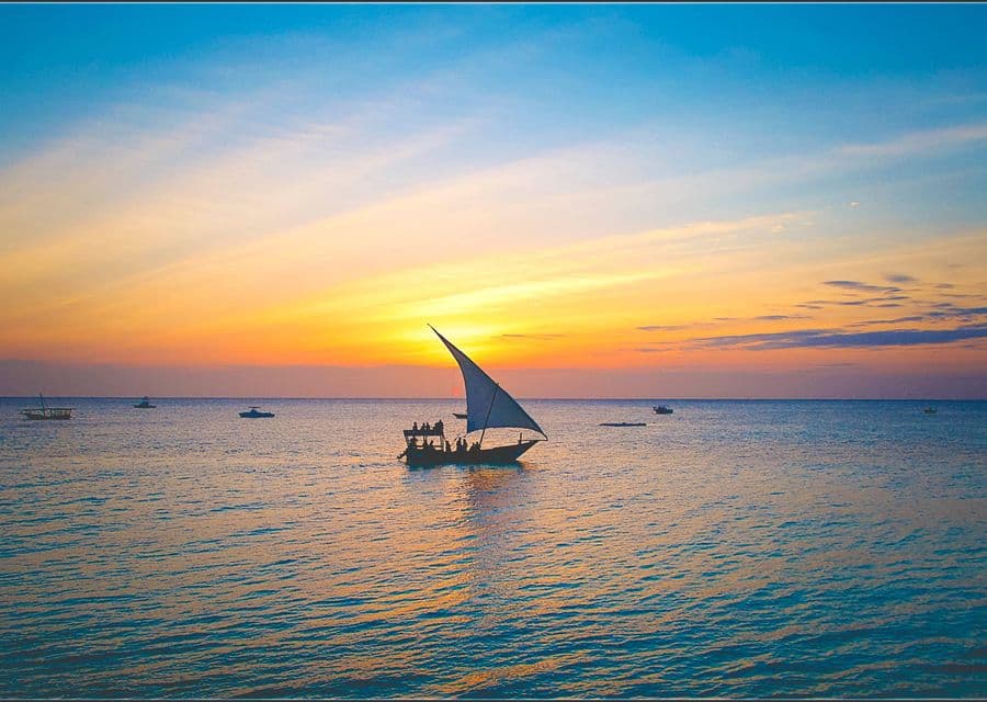 Dhow Sunset Zanzibar