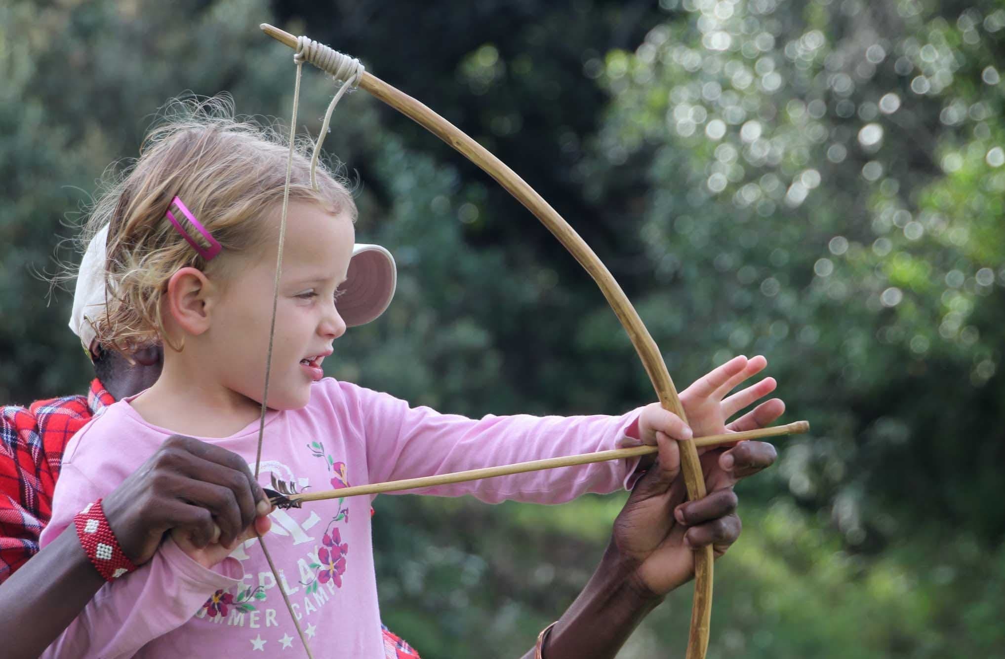 Kids Archery Maasai